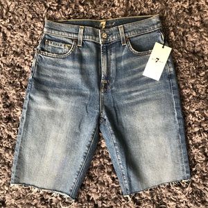 7 For All Mankind Jean Bermuda Short